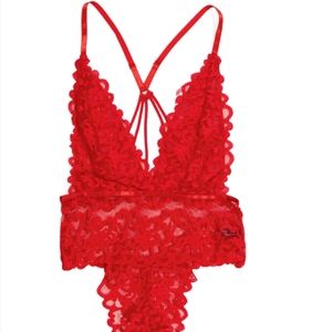 NWT Oh La la Cheri Lace bodysuit